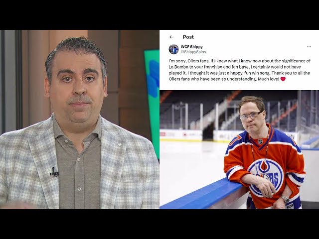 ⁣Sid reacts to Dallas Stars DJ mocking the Oilers with La Bamba