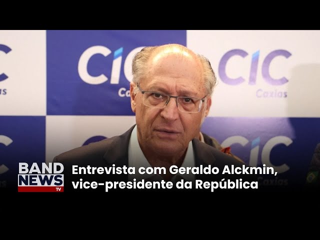 ⁣EM INSTANTES: entrevista com Geraldo Alckmin, vice-presidente da República | BandNews TV