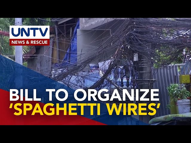 ⁣Metro Manila Council, Meralco back bill seeking to address ‘spaghetti wires’
