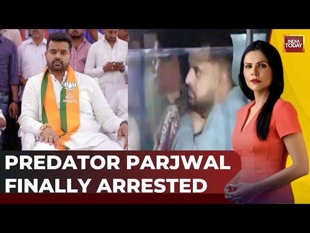 ⁣Prajwal Arrest Probe: Predator Parjwal Finally Arrested |  India Today News