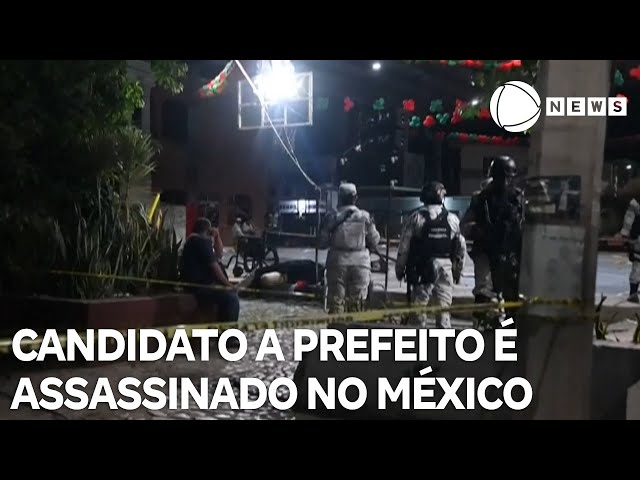 ⁣Candidato a prefeito é assassinado a tiros no México