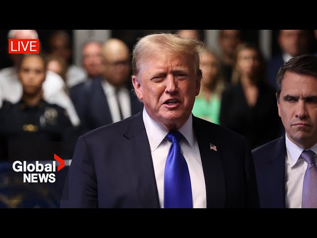⁣Trump gives press conference a day after guilty verdict in hush money trial | LIVE