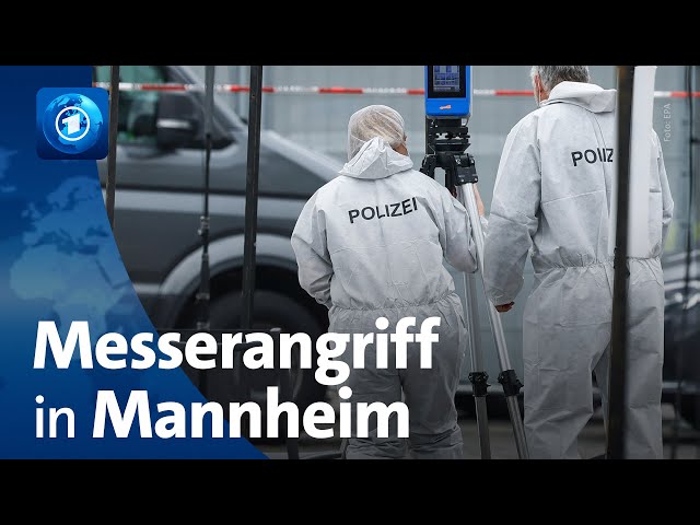 ⁣Verletzte nach Messerangriff in Mannheim