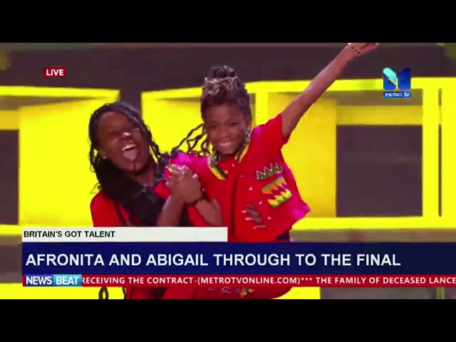⁣Afronita and Abigail made it to the finals