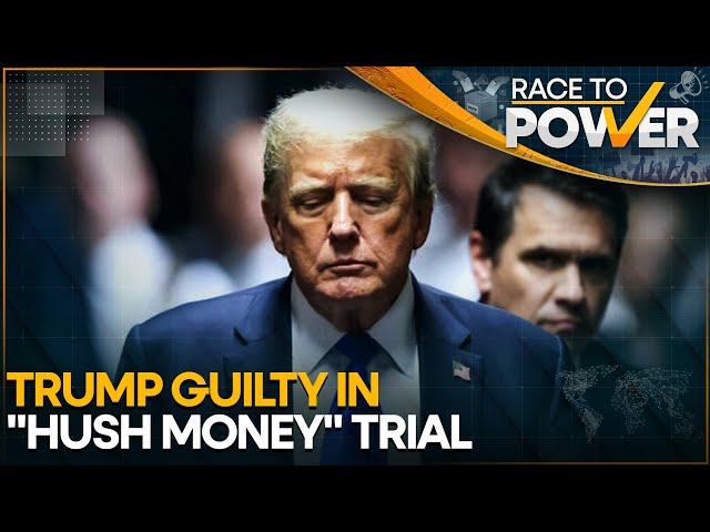 ⁣LIVE: Trump's Hush Money Trial: Trump guilty on all counts in Hush-Money case | Race to Power |