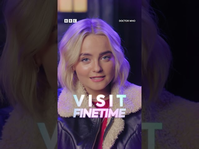⁣Are you ready to visit Finetime? new #DoctorWho on #iPlayer from Sat 1 June