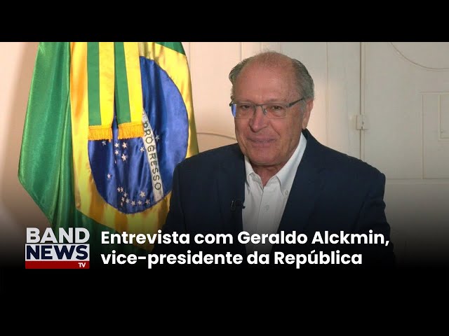 ⁣BandNews TV entrevista Vice-presidente da República, Geraldo Alckmin