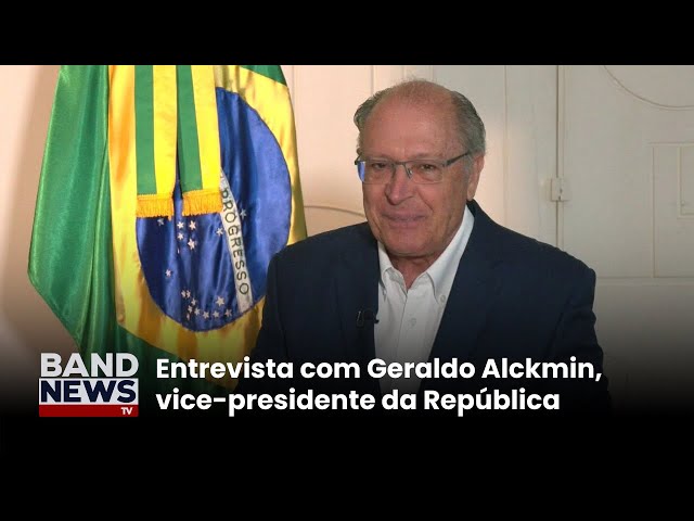 BandNews TV entrevista Vice-presidente da República, Geraldo Alckmin