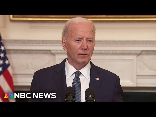 ⁣Biden addresses Trump guilty verdict and outlines new Gaza cease-fire proposal