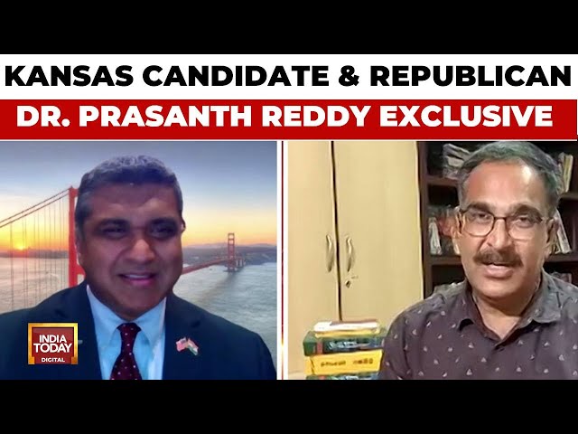 ⁣U.S Republican Candidate From Kansas Dr Prasanth Reddy Exclusive | India Today