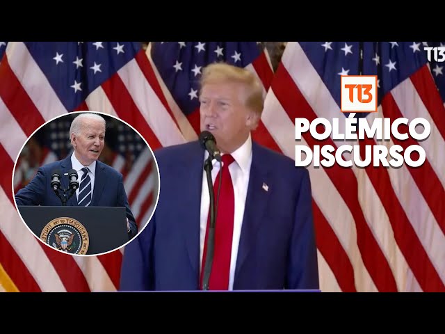 Detalles del polémico discurso de Donal Trump tras ser declarado culpable: Duro ataque a Biden