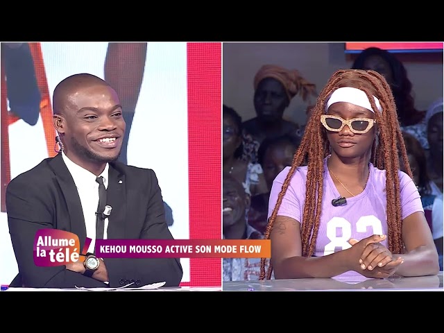 Jean Michel Onnin s'entretient avec Kéhou MOUSSO sur le plateau de ALT