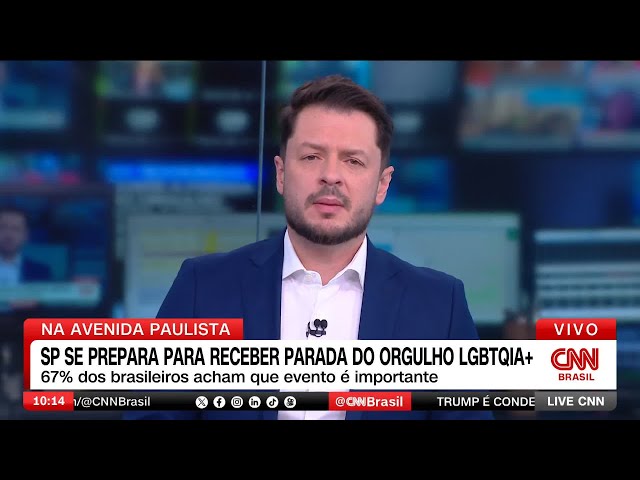 ⁣SP se prepara para receber parada do orgulho LGBTQIA+ | LIVE CNN