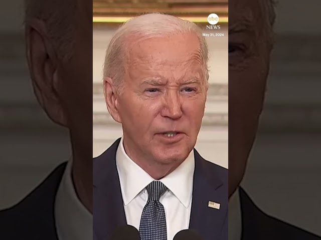 ⁣Biden delivers remarks on Middle East