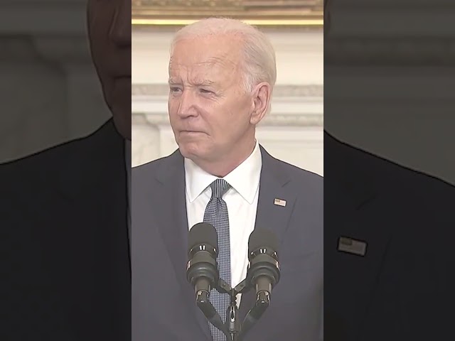 ⁣President Joe Biden comments on Trump verdict