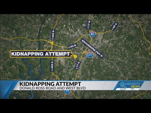 ⁣Woman injured in kidnap attempt in W CLT: PD