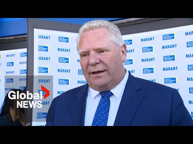 ⁣Doug Ford stands behind controversial immigration remarks: "I stick with what I said"