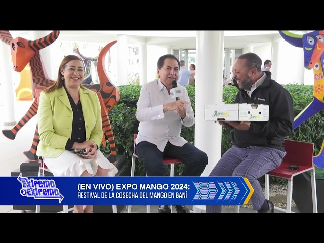 ⁣Hablando con el Senador de Peravia Milcíades Franjul, EXPO Mango 2024 | Extremo a Extremo