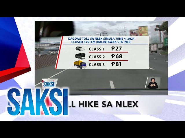 ⁣SAKSI RECAP: Toll hike sa NLEX (Originally aired on May 29, 2024)