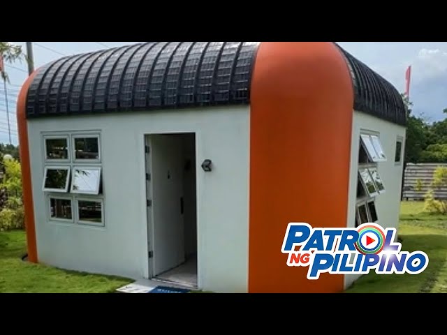 ⁣Designer ng TV Patrol studio, nagdisenyo ng Cuboid House, pananggalang sa bagyo | Patrol ng Pilipino