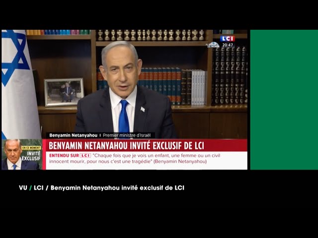 ⁣VU du 31/05/24 : Netanyahou sur LCI