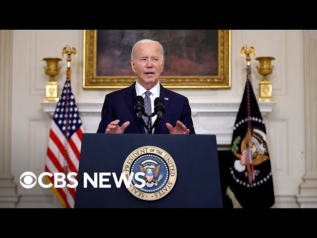 Biden delivers remarks on Trump conviction, Middle East | full video