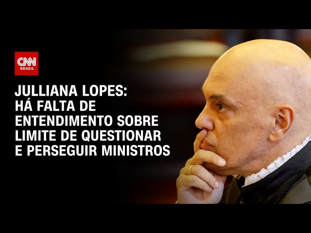 ⁣Julliana Lopes : Há falta de entendimento sobre limite de questionar e perseguir ministros CNN ARENA