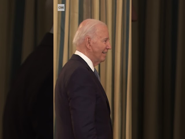 ⁣See question about Trump that stops Biden in his tracks