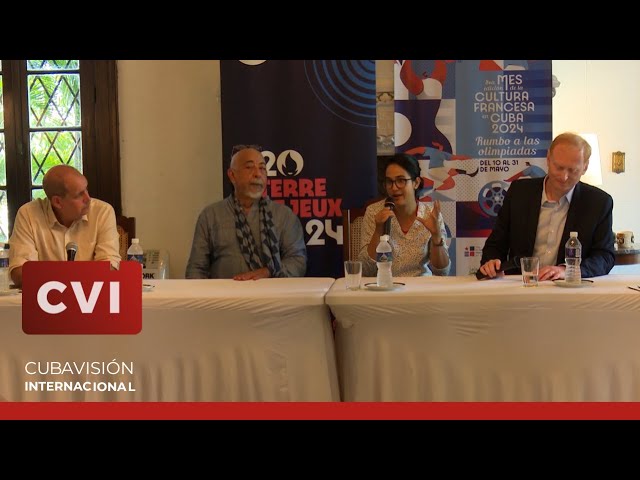 Embajada de Francia en Cuba organizó un panel sobre cómo escribir el deporte en saludo a París 2024