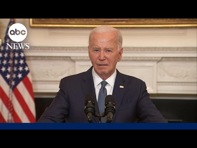 ⁣Biden calls Trump's attacks on justice system 'reckless' in wake of former president&