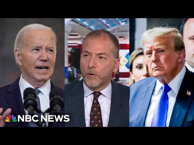 ⁣Chuck Todd: Whether it’s Biden or Trump, ‘the campaign that’s talking about the trial is losing’