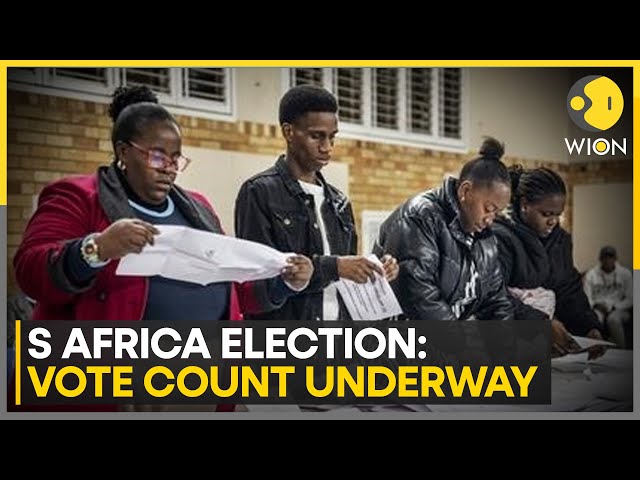 ⁣South Africa Elections: Counting underway | Will ANC's apartheid legacy fade out? | WION
