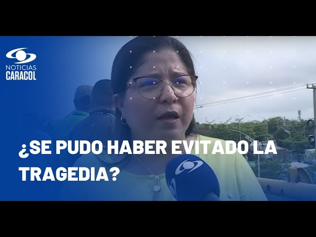 ⁣Alcaldesa de Soledad denunció que ya había advertido sobre "deterioro" de puente colapsado