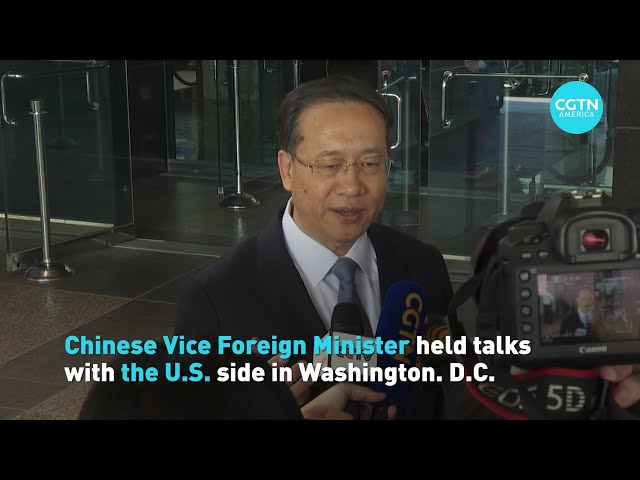 ⁣Chinese Vice Foreign Minister held talks with the U.S. side in Washington. D.C.