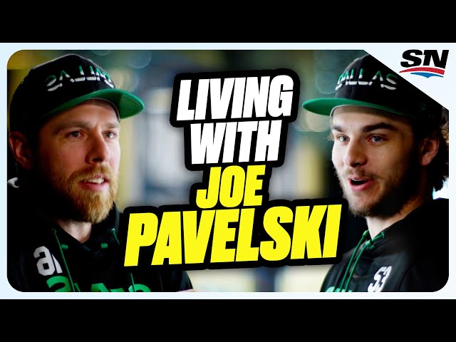 ⁣Wyatt Johnston And Joe Pavelski On Living Together