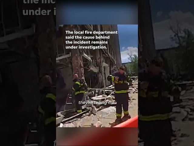 ⁣Bodycam shows dramatic aftermath of deadly Ohio bank explosion #Shorts