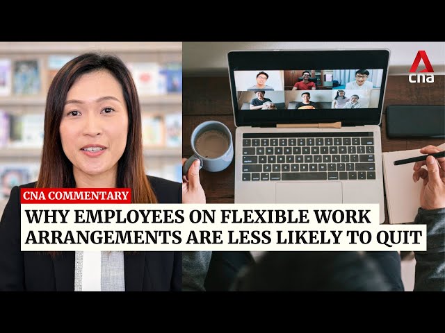 ⁣Why employees on flexible work arrangements are less likely to quit | Commentary