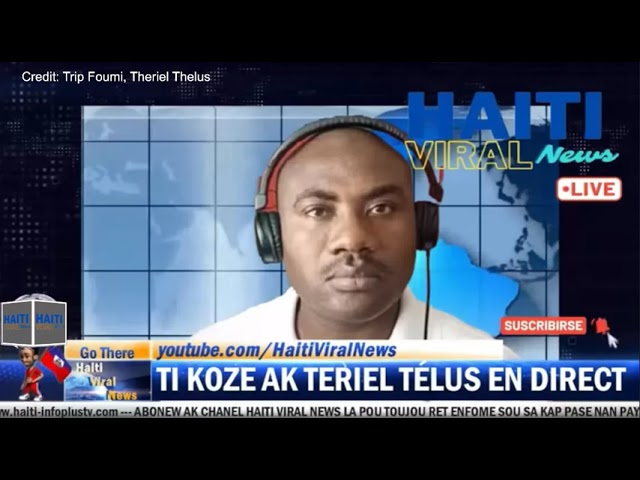 ⁣Theriel Thelus Reyaji sou Rapò ONU fenk mete deyò an la ki detaye Kòman Zam yo fè antre en Haiti
