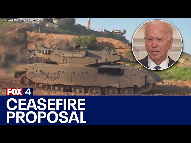 ⁣Israel-Hamas War: President Biden lays out ceasefire plan
