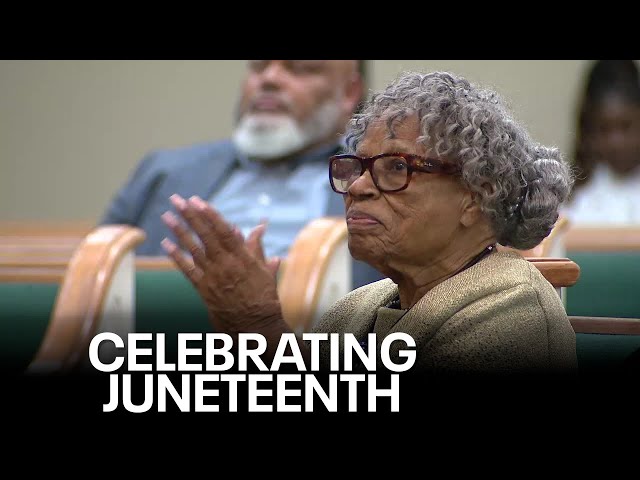 ⁣Opal Lee kicks off another year of Juneteenth celebrations