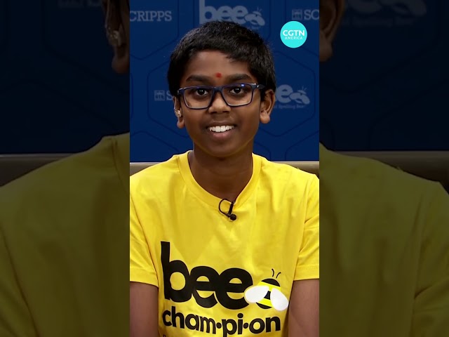 ⁣2024 National Scripps Spelling Bee winner