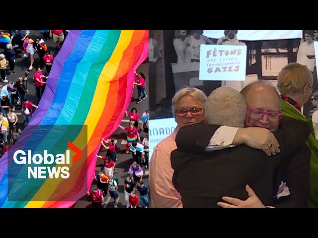 ⁣Human rights exhibit explores dark history of Canada's "LGBT Purge"