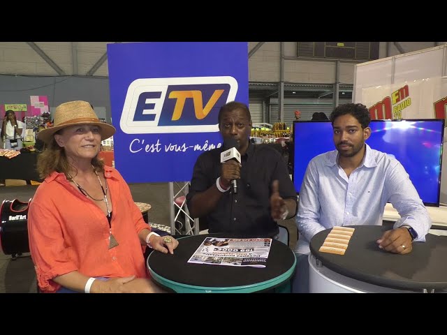 ⁣Suivez ETV en direct du Salon Guadeloupe Expo