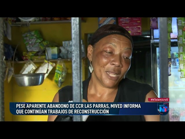 ⁣Pese aparente abandono de CCR Las Parras, MIVED informa que continúan trabajos de reconstrucción