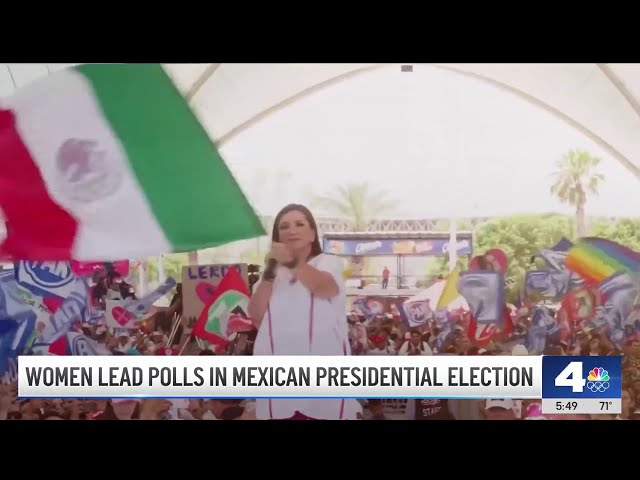⁣Year of the Woman: Mexico prepares to elect first woman president