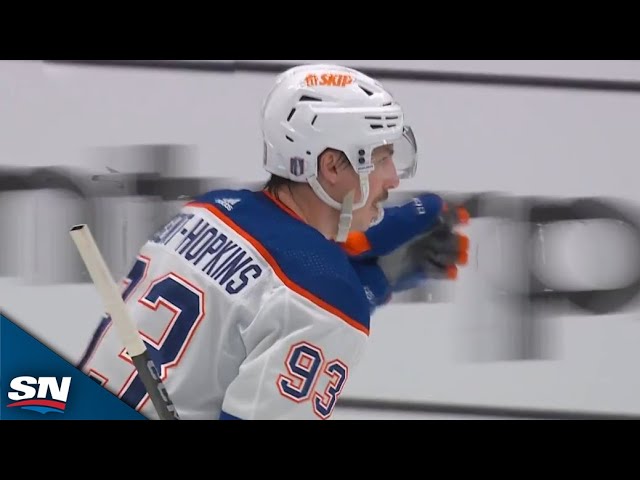 ⁣Ryan Nugent-Hopkins Wires Home Second Straight Power-Play Goal In Game 5