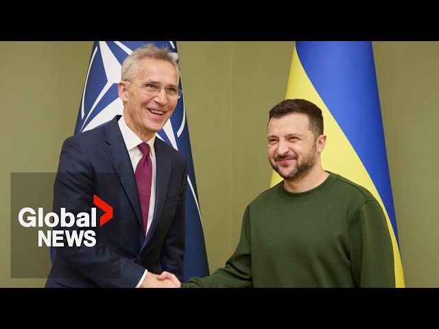 ⁣Russia-Ukraine war: NATO leaders meet as Ukraine seeks easing of western weapons restrictions