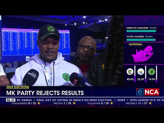⁣2024 Elections | MK Party rejects results
