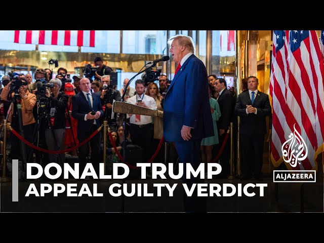 ⁣Donald Trump convicted: Former US president to appeal guilty verdict
