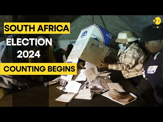 ⁣South Africa elections 2024: South African election 2024 counting LIVE | South Africa news LIVE |